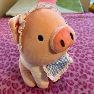 Adorable Pink Stuffed Pig Toy
